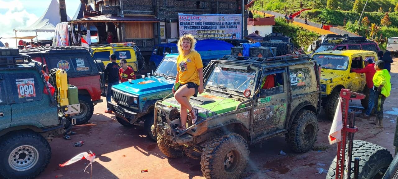 Offroad Jelajah Toraja, Zin Juli Diundang Ikut Meramaikan Bersama Tim