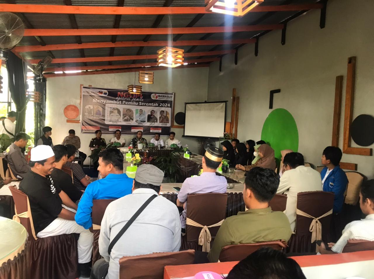 PMII Cabang Luwu Utara Gelar Ngobrol Pemilu