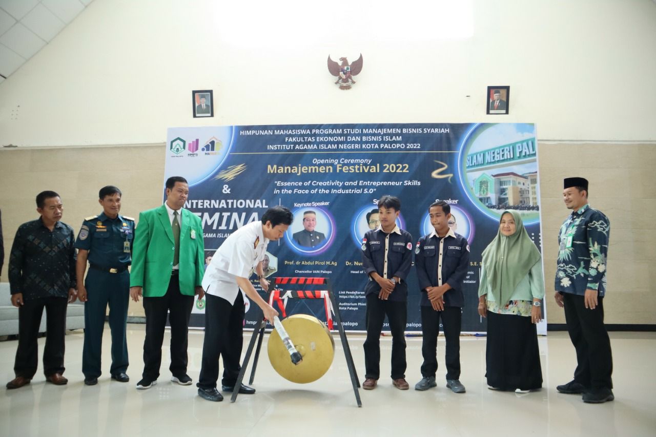 Pupuk Kreativitas Mahasiswa Hadapi Tantangan 5.0, IAIN Palopo Gelar Seminar Internasional Manajemen