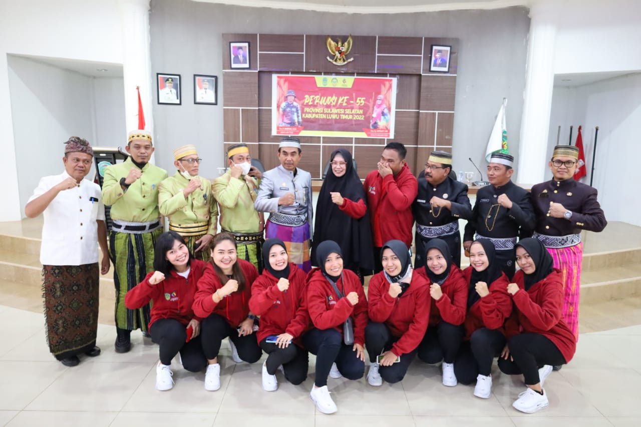 PERWOSI Lutim Ikut Lomba Senam Kreasi 2022