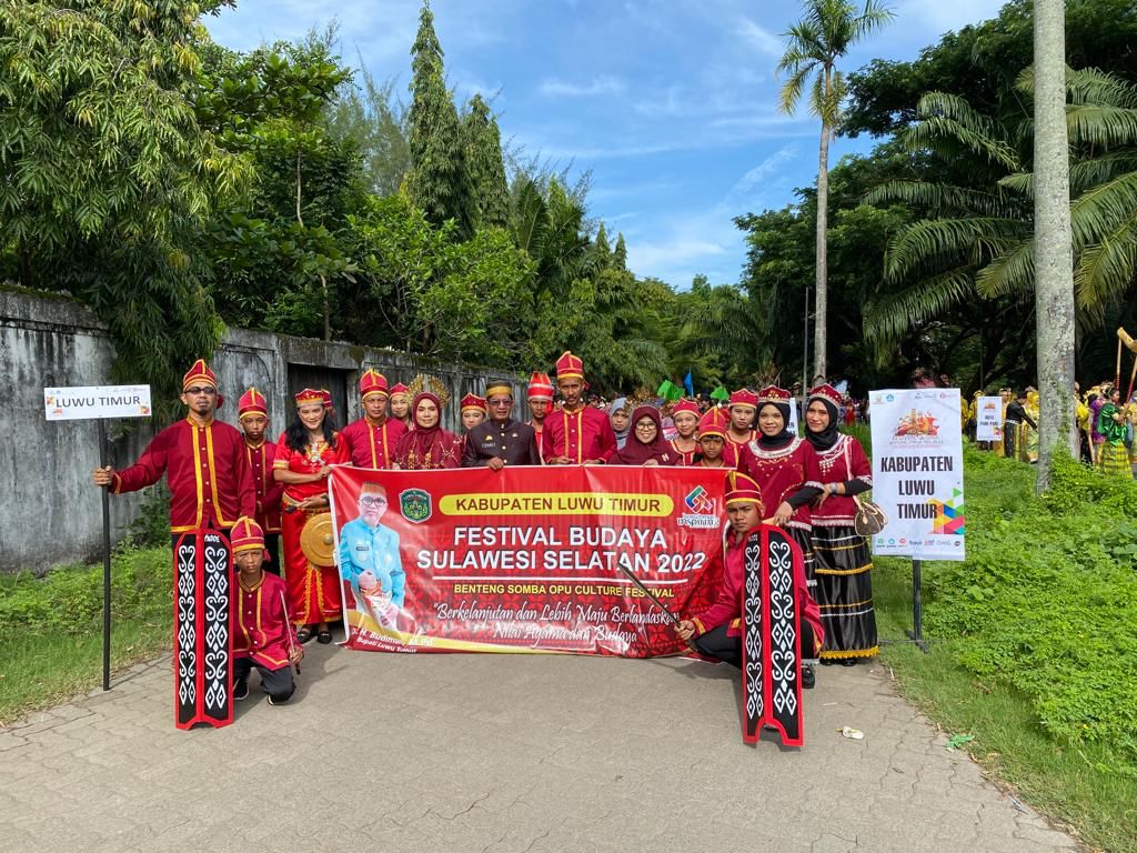 Lutim Penyaji Terbaik, Festival Budaya Benteng Somba Opu Tahun 2022