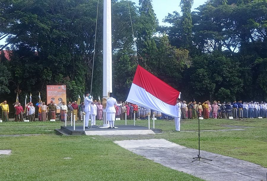 Peringatan Sumpah Pemuda di Luwu Utara, Wabup Berpakaian Adat
