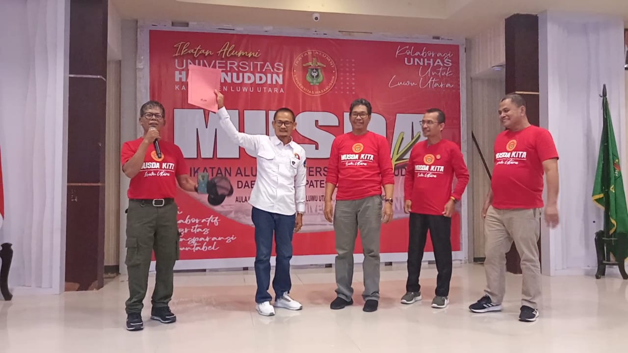 Aklamasi, Mantan Bupati Nahkodai IKA UNHAS Luwu Utara