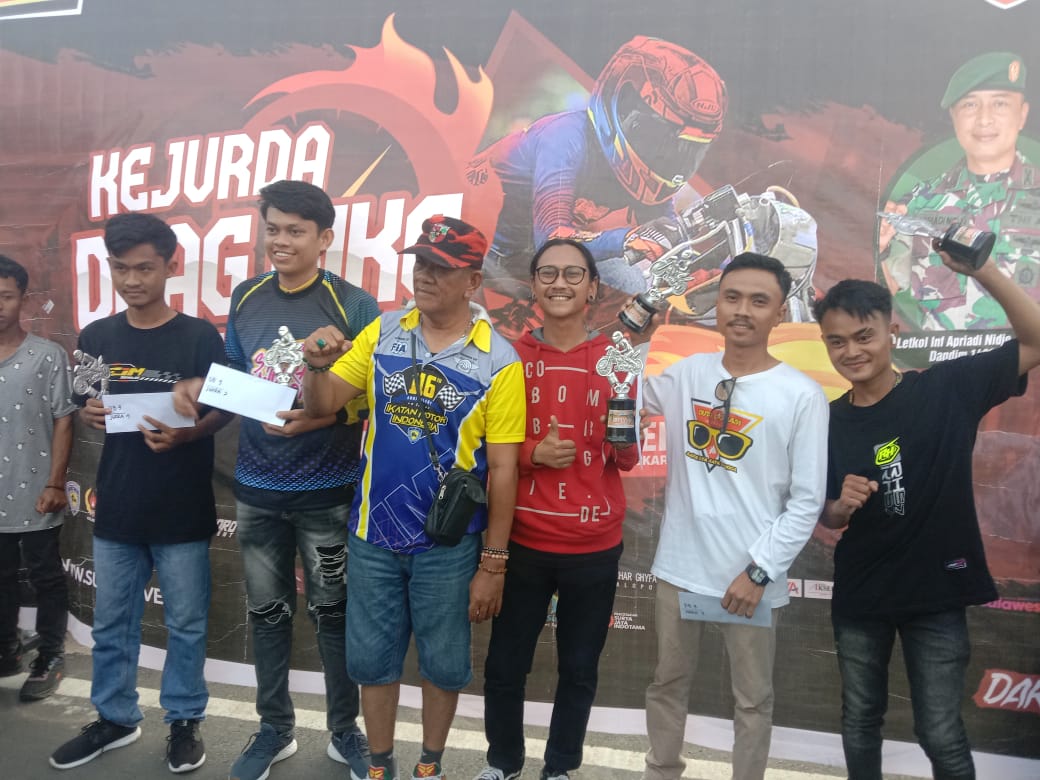 Kejurda Drag Bike Piala Dandim 1403, Ingin Hapus Citra Palopo Sebagai Kota Marak Balapan Liar