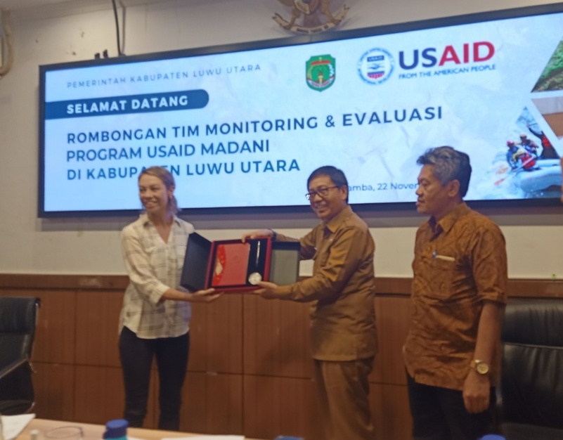 Wabup Suaib Mansur Apresiasi Program USAID Madani di Luwu Utara