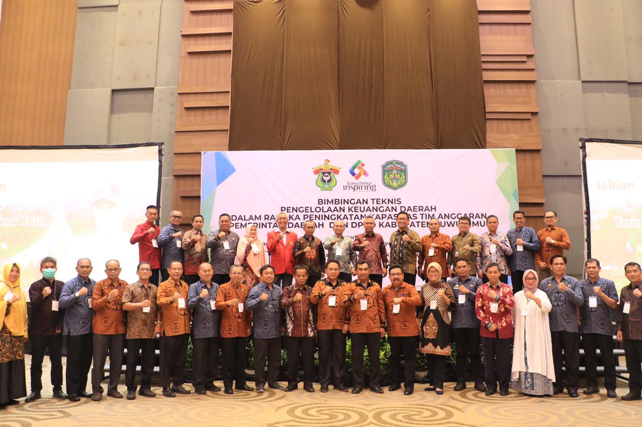 Bimtek Pengelolaan Keuangan Daerah, Pemkab dan DPRD Gandeng LPPM Unhas