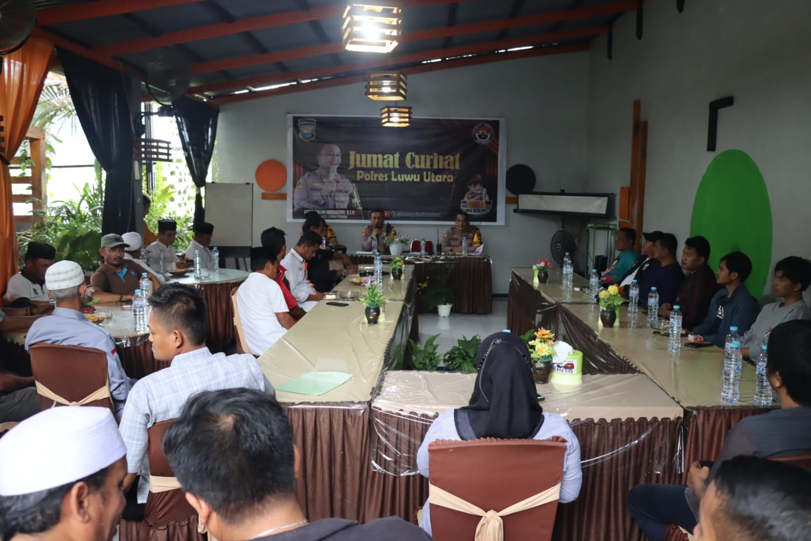 Tampung Keluh Kesah Masyarakat, Kapolres Luwu Utara Buka Ruang Jumat Curhat