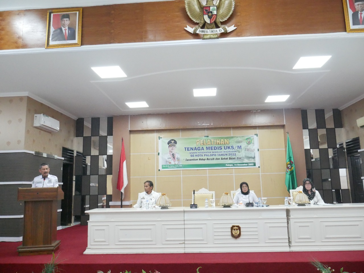 Tingkatkan Kualitas Kesehatan Sekolah, Pembina UKS/M di Palopo Diberi Pelatihan