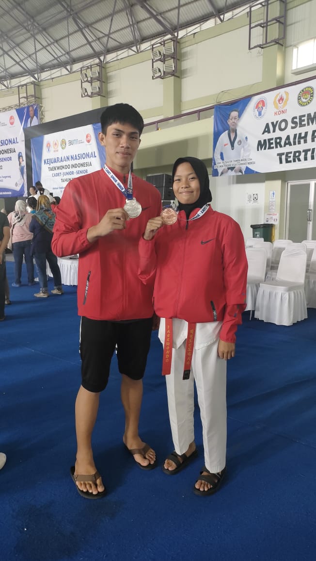 Raih Dua Medali di Kejuaraan Nasional Taekwondo Indonesia, Atlet Palopo Kembali Ukir Prestasi di Pentas Nasional