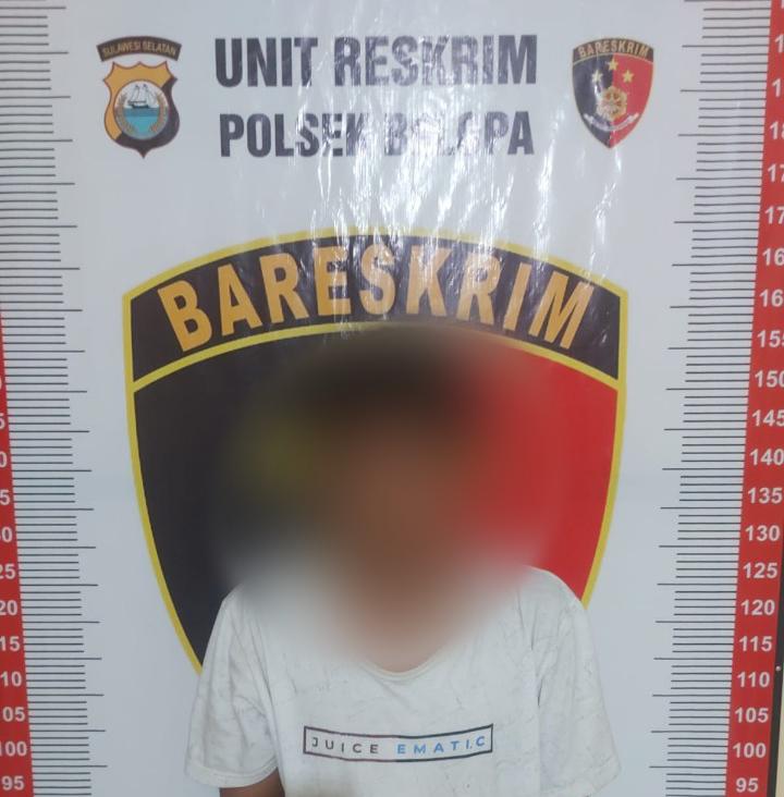 Pemuda di Luwu Diamankan Polisi Setelah Mencuri Uang Belasan Juta dan Handphone