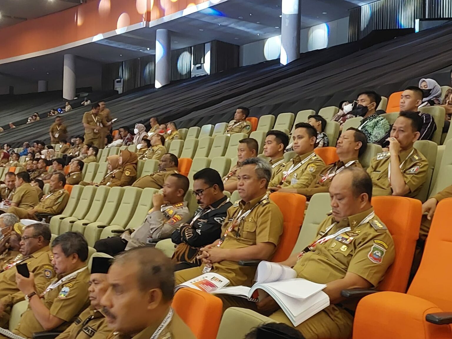 Dibuka Presiden Jokowi, Bupati Budiman Hadiri Rakornas di Bogor