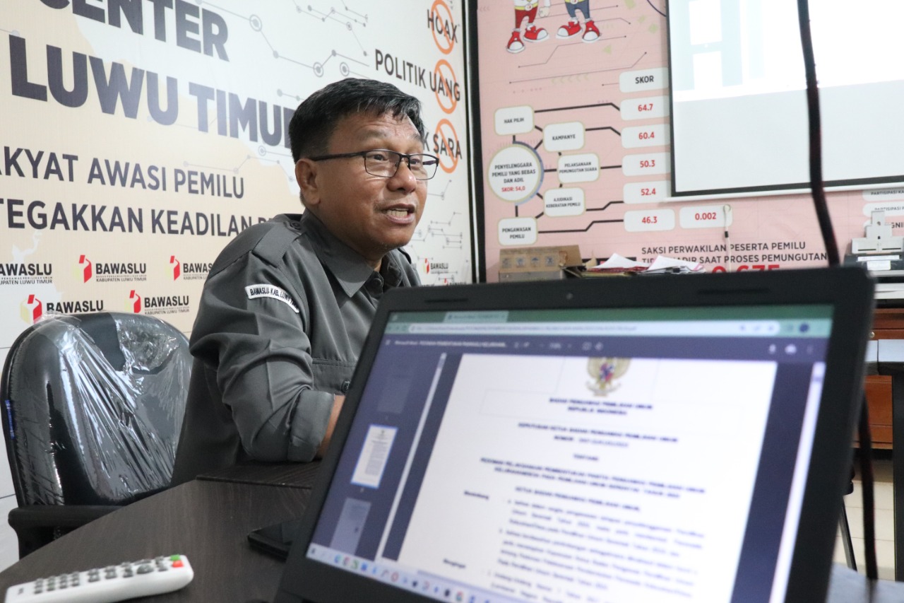Bawaslu Luwu Timur Buka Rekrutmen Panwaslu Kelurahan dan Desa, Digaji Rp 1,1 Juta Sebulan