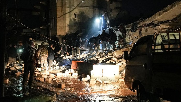 Ratusan Orang Tewas, Suriah Turki Diguncang Gempa 7,8 SR