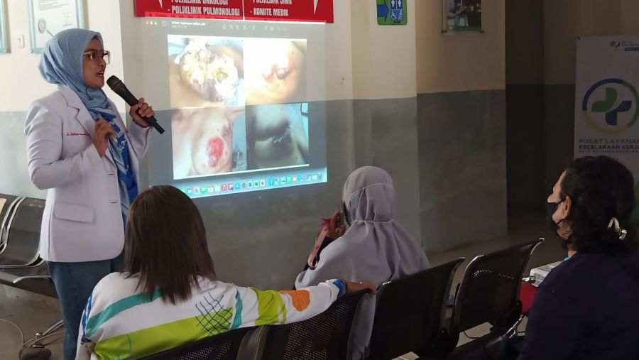 Peringati Hari Kanker Dunia, RSUD Sawerigading Palopo Berikan Penyuluhan Kesehatan Kepada Masyarakat