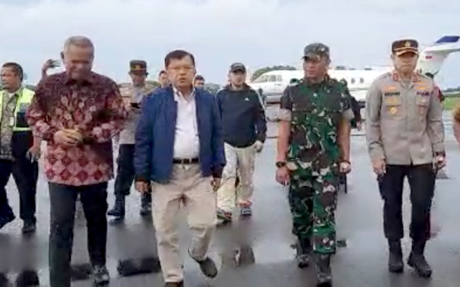 Berkunjung ke PT BMS, Jusuf Kalla Didampingi Bupati Luwu
