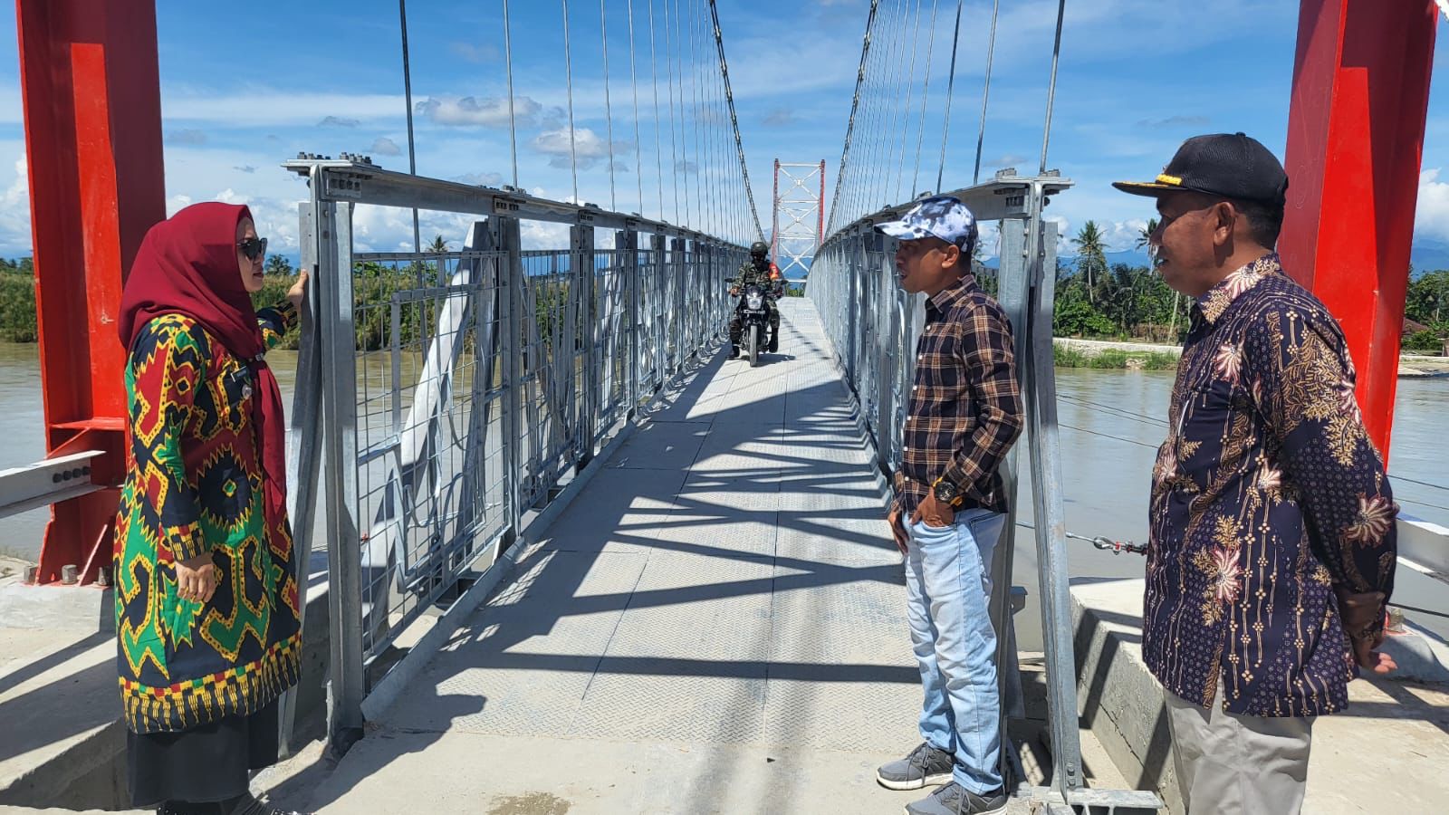 Berkat Muhammad Fauzi, 1.614 KK di Luwu Utara Nikmati Jembatan Penghubung