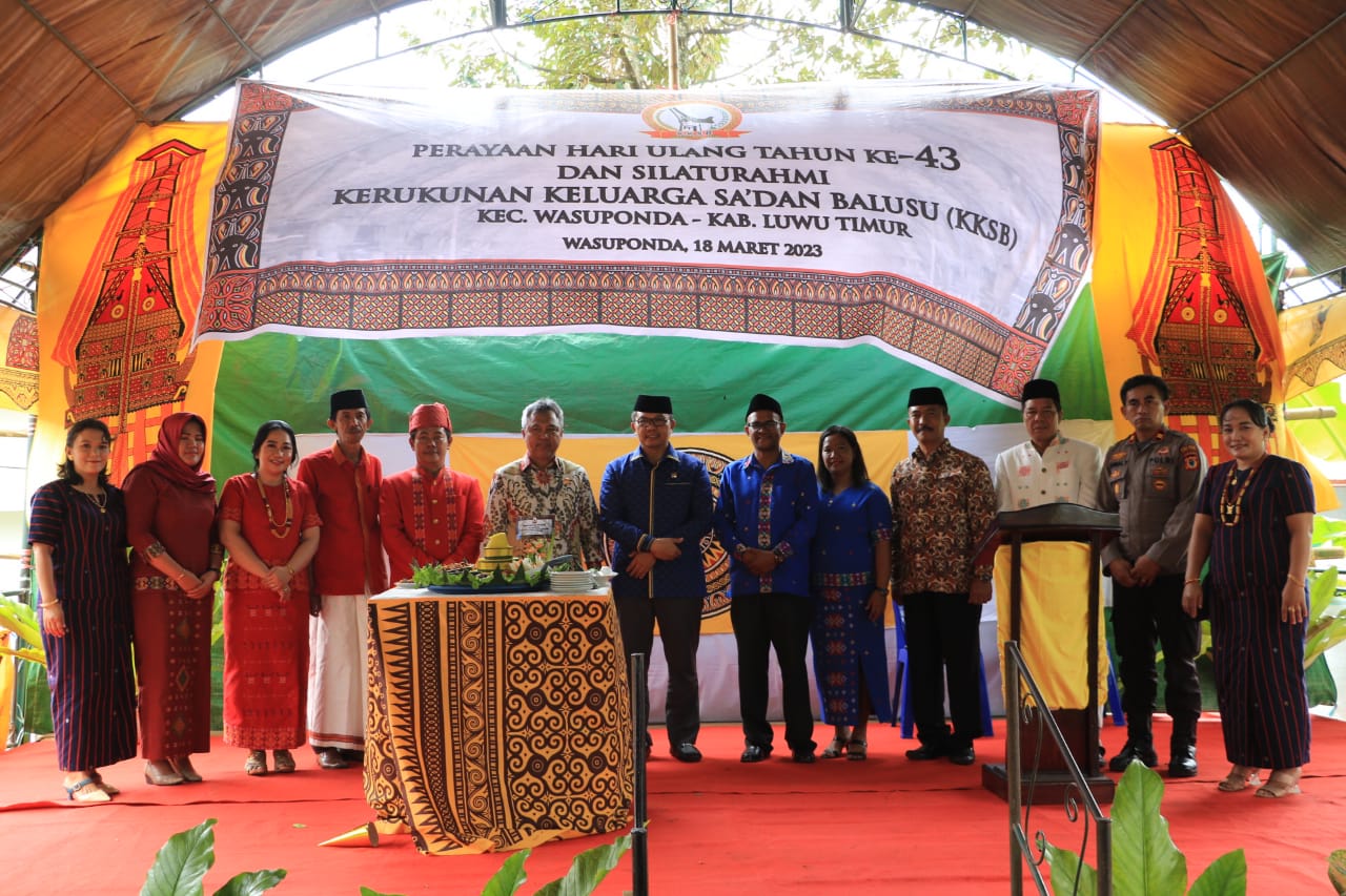 Keluarga Sa’dan Balusu Diajak Bangun Luwu Timur