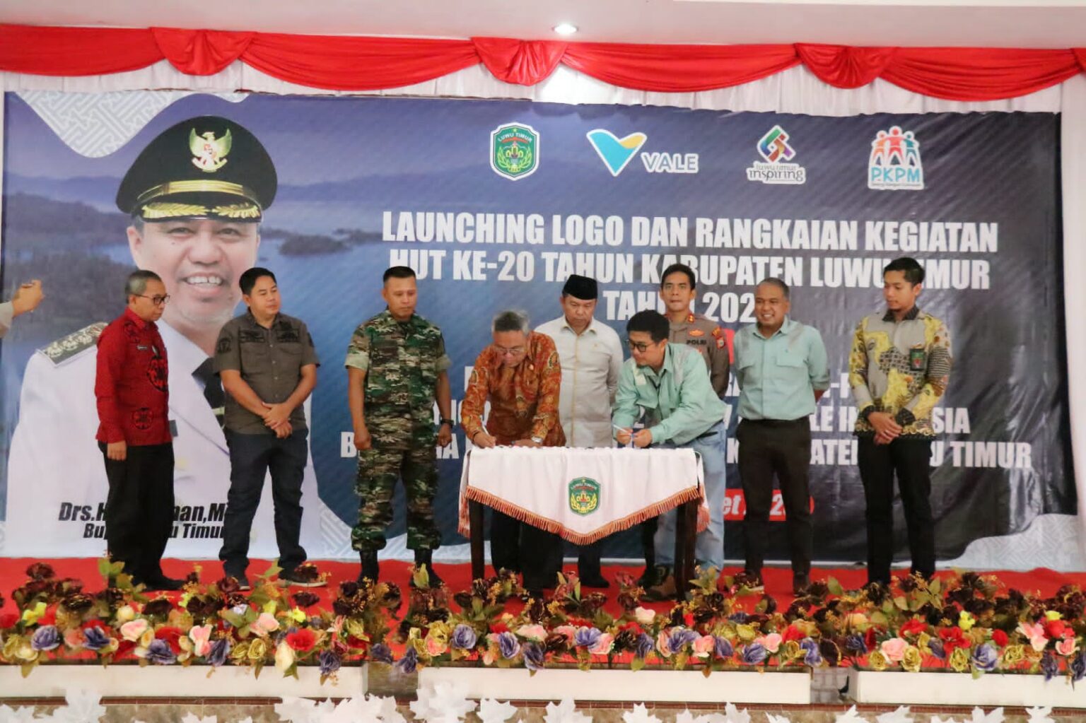 Launching Logo HUT ke-20 Kabupaten Luwu Timur