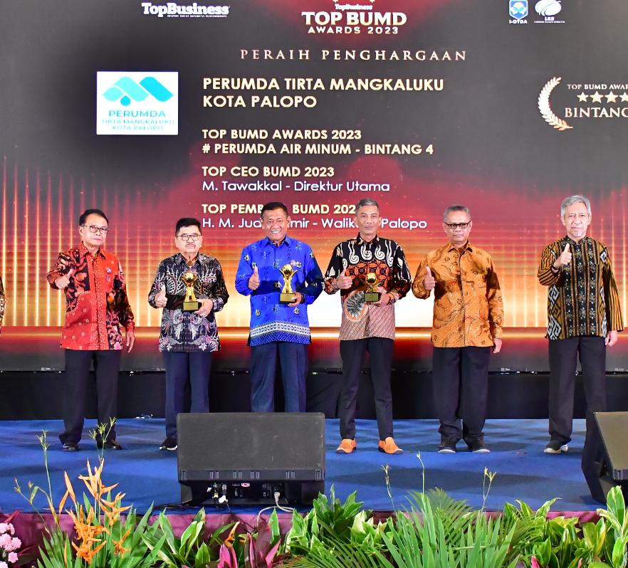 Perumda TM Palopo Terbaik di Sulsel