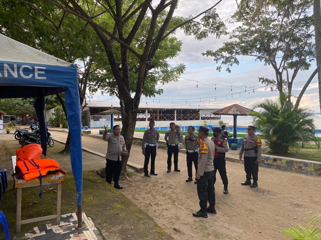 Tinjau Objek Wisata, Kapolres Palopo Imbau Wisatawan Tingkatkan Kewaspadaan