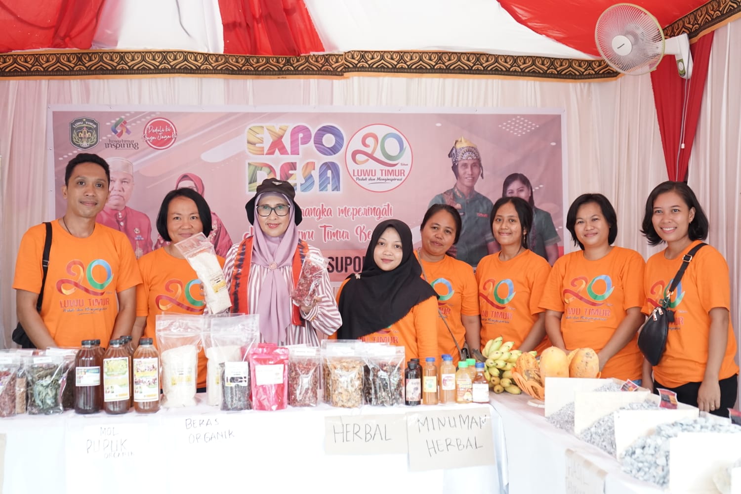 Kunjungi 125 Stand Expo Desa, Sufriaty Ajak Pemdes Tingkatkan Potensi Desa