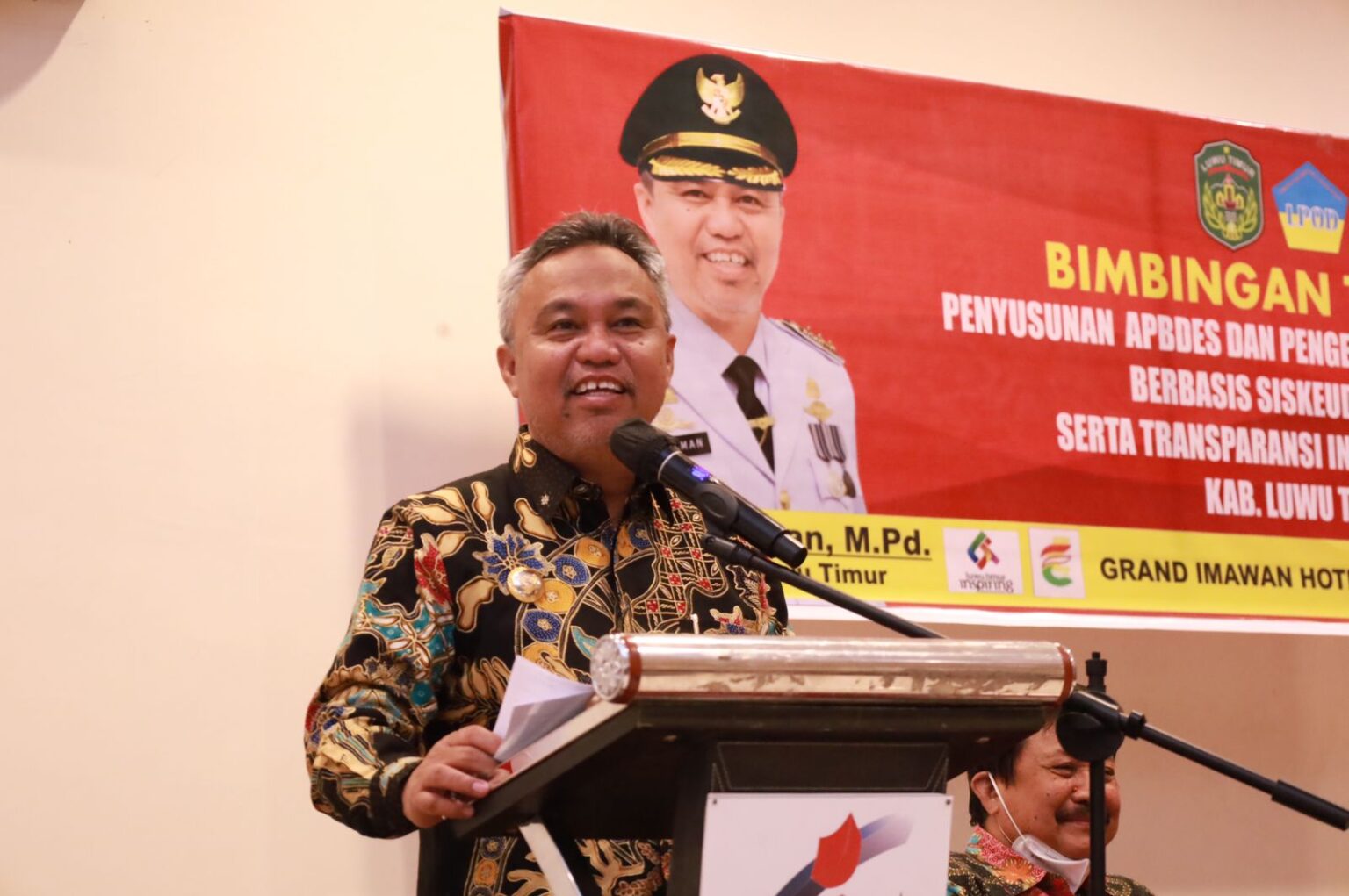 Budiman Buka Bimtek Penyusunan APBDes dan Pengelolaan Keuangan Desa