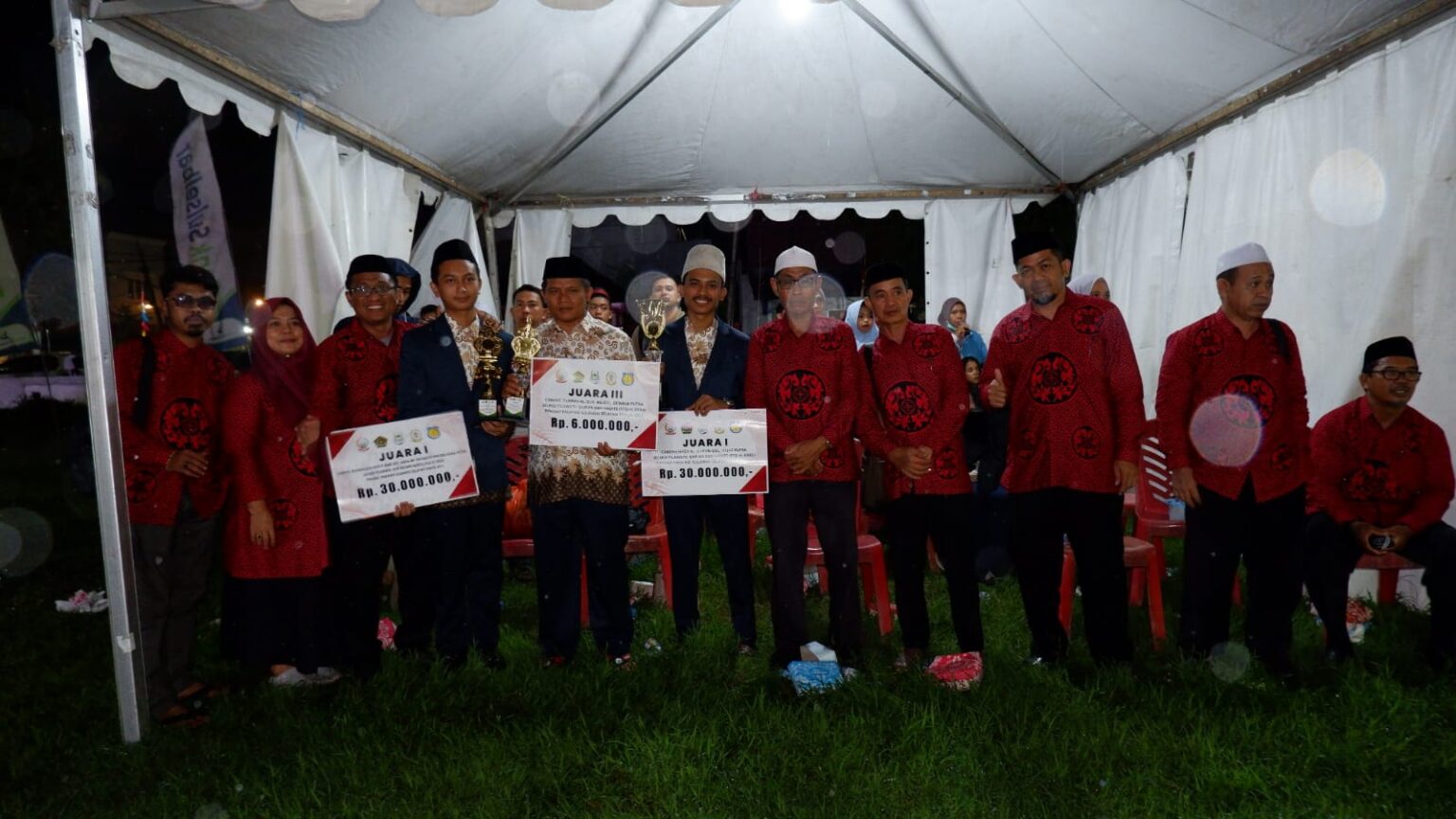 Kafilah Kabupaten Luwu Timur Juara Umum 5 STQH XXXIII Sulsel