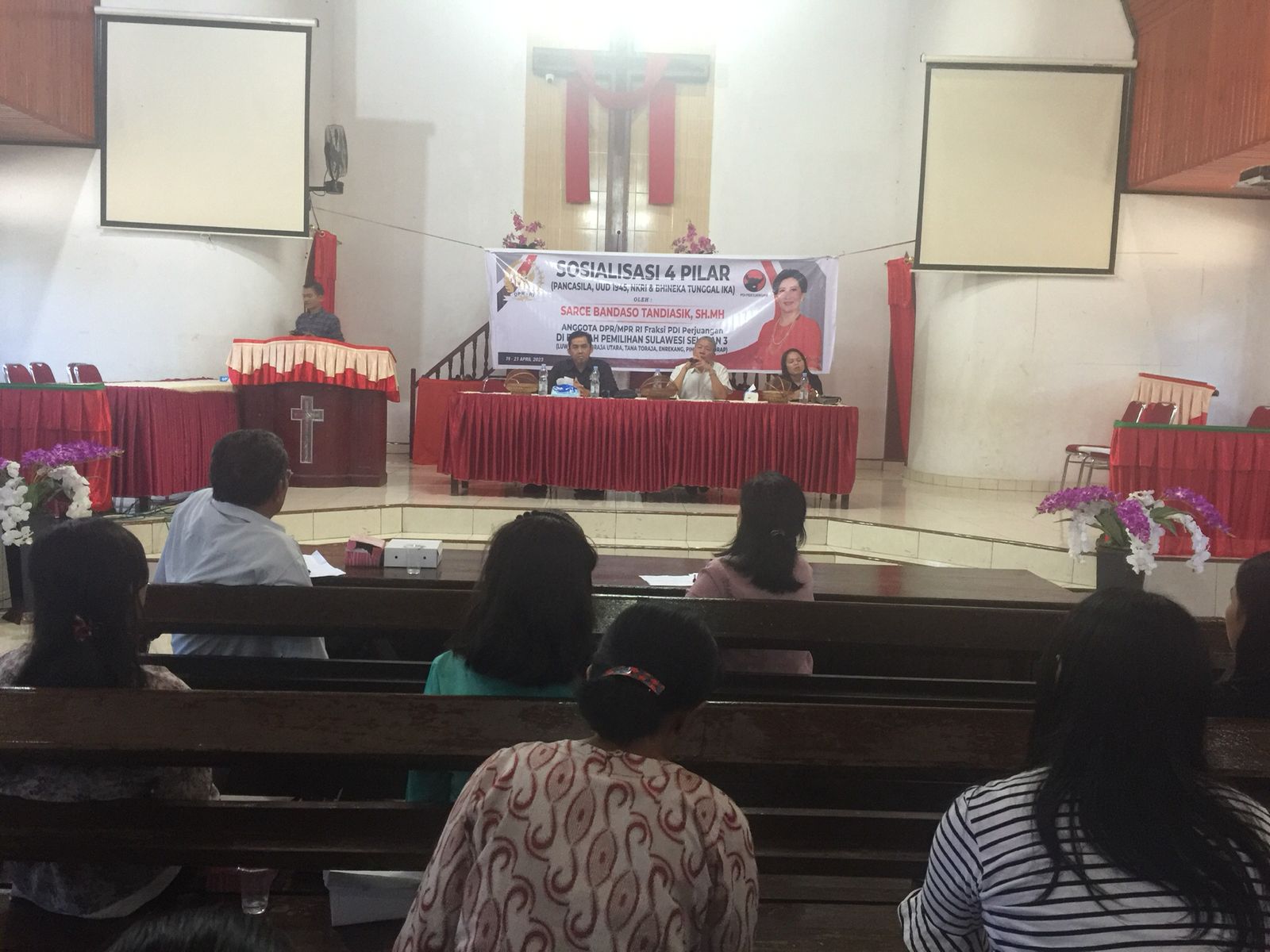 Sosialisasi 4 Pilar Sarce Bandaso, Alfri Jamil: Wajib Jaga Semangat Kebangsaan