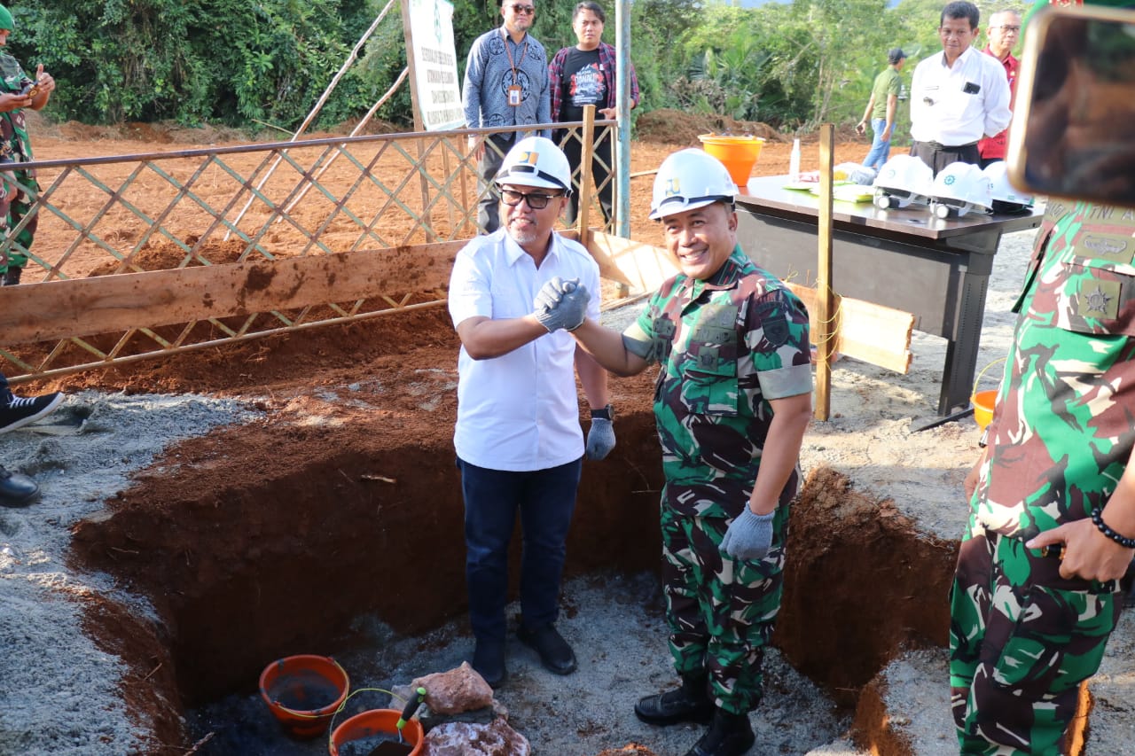 Makodim Luwu Timur Mulai Dibangun, Pemkab Hibahkan Tanah 2,2 Hektar