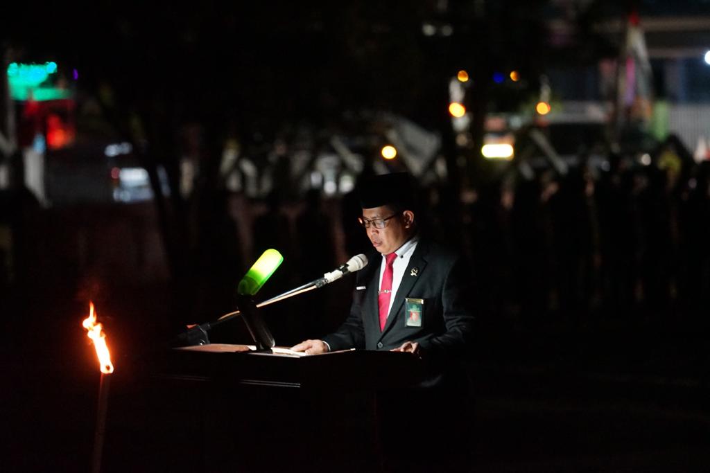 Penghormatan Jasa untuk Pahlawan Kemerdekaan, Forkopimda Apel Kehormatan dan Renungan Suci