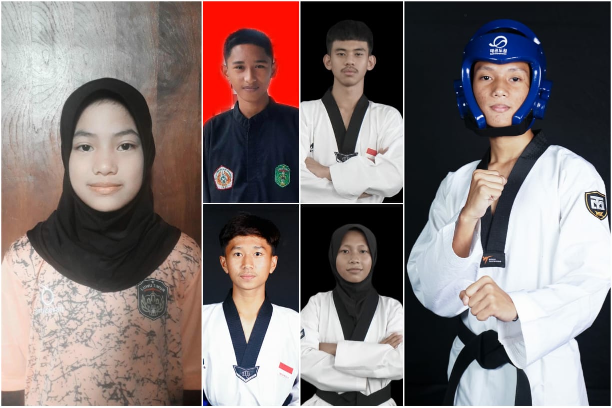 Enam Atlet Lutim Perkuat Sulsel Pada POPNAS XVI Tahun 2023 di Sumsel
