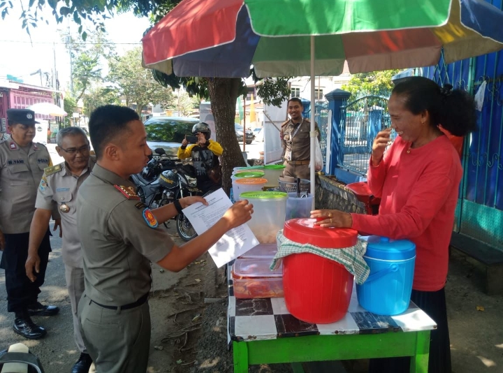 Garda Trantibum Wara Timur Bentukan Satpol PP Gencar Sosialisasi ke PKL