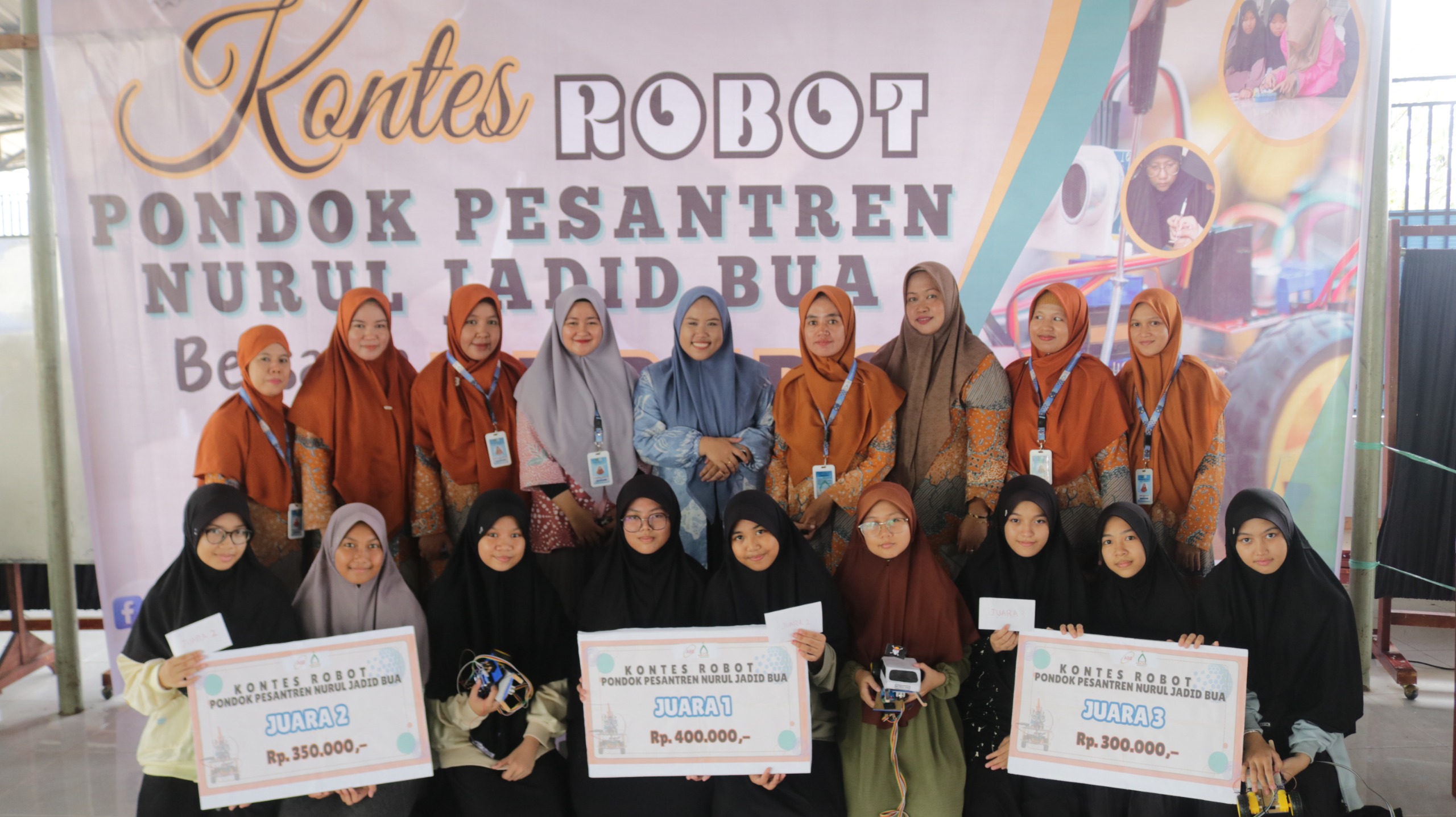 Keren !! Pondok Pesantren Nurul Jadid Bua Gelar Kontes Robotik, Yuk Tonton Videonya