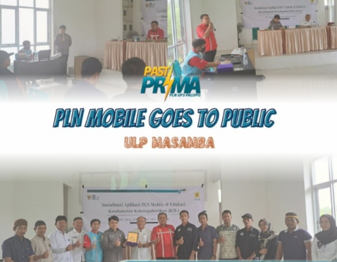 PLN ULP Masamba, Sosialisasi Bahaya Kelistrikan dan Manfaat Aplikasi PLN Mobile di Kecamatan Baebunta Selatan