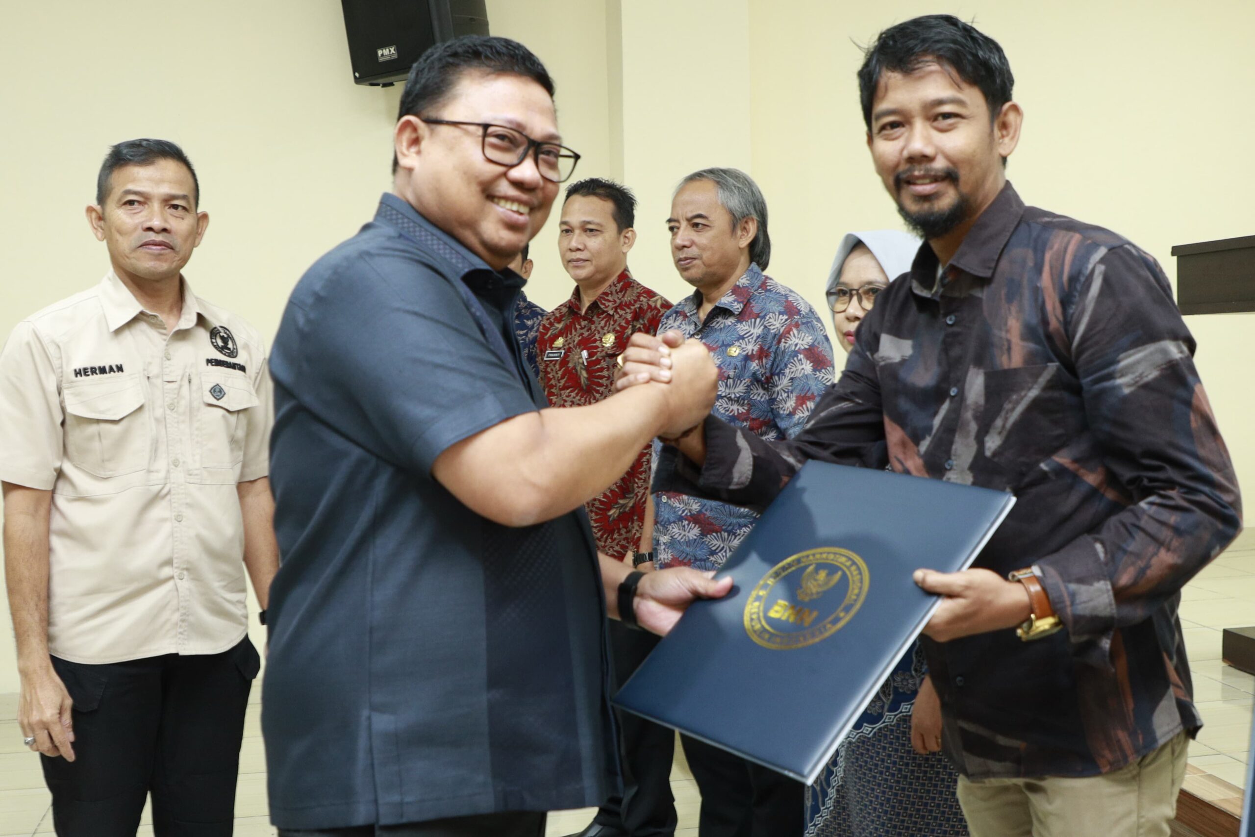 Ciptakan Lingkungan Bersih Narkoba ,BNN Palopo gelar Bimtek P4GN di Hotel Harapan