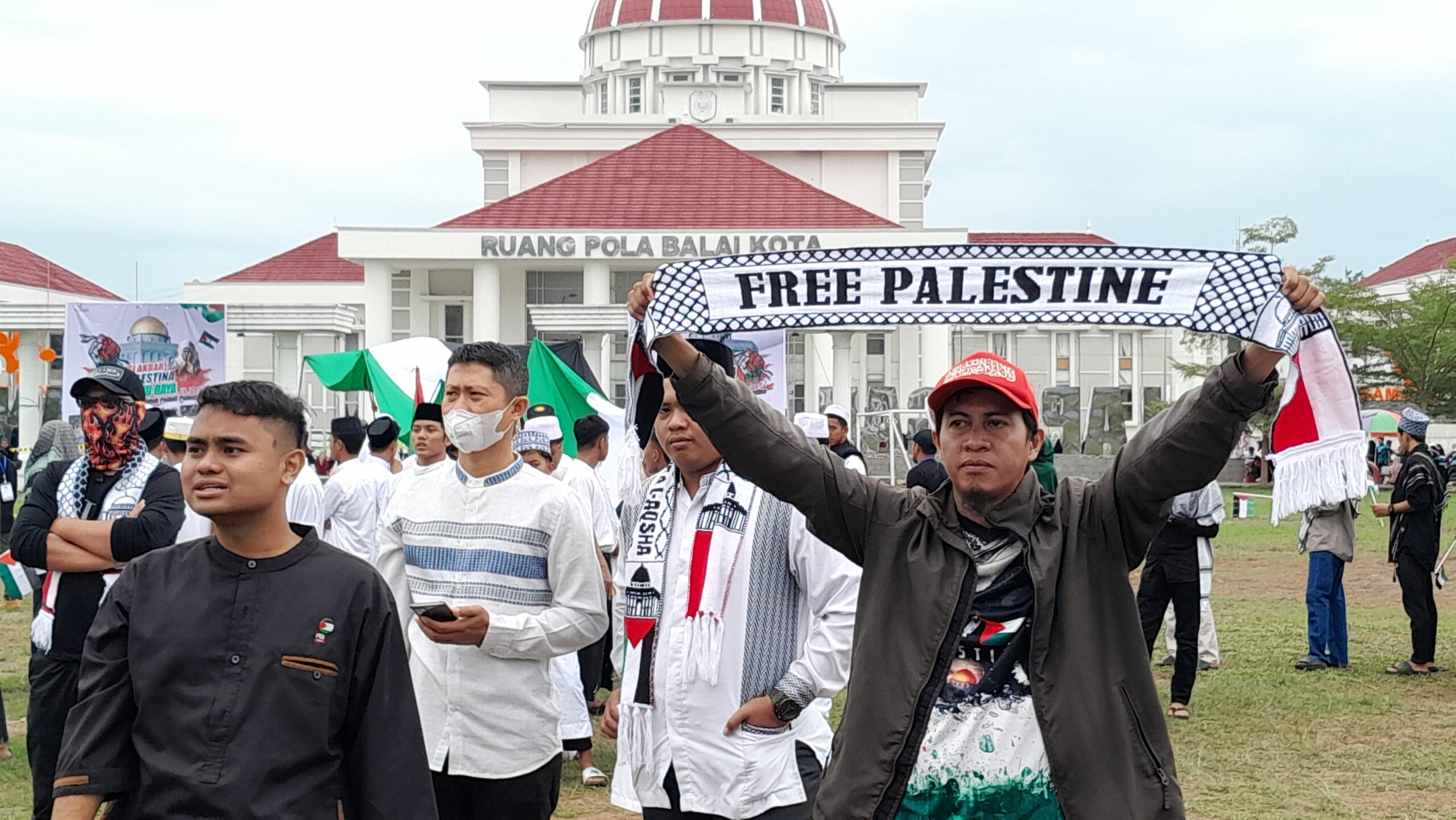 Video Aksi ‘Bela Palestina Jilid 2’ se Luwu Raya di Palopo
