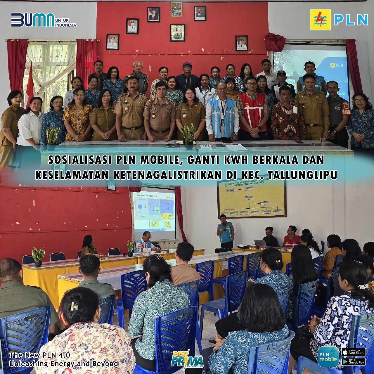 Sosialisasi PLN Mobile, Ganti kWh dan Keselamatan Ketenagalistrikan