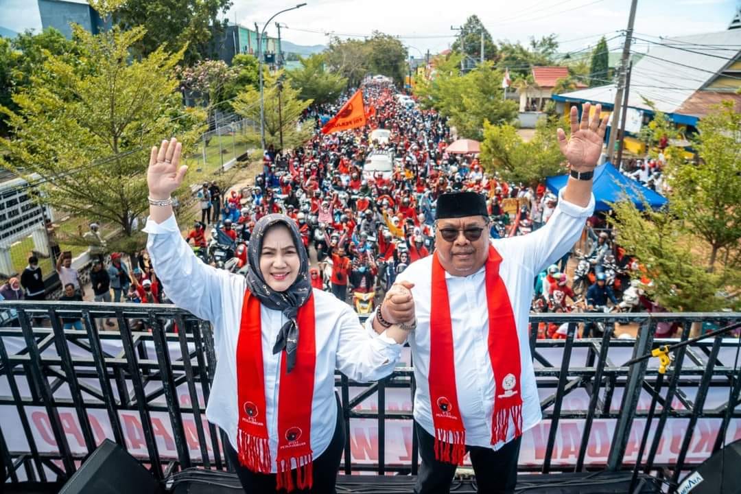 Daftar ke KPU Bersama Putri Dakka, Haidir Basir: Duet HB-PD Adalah Ayah dan Anak