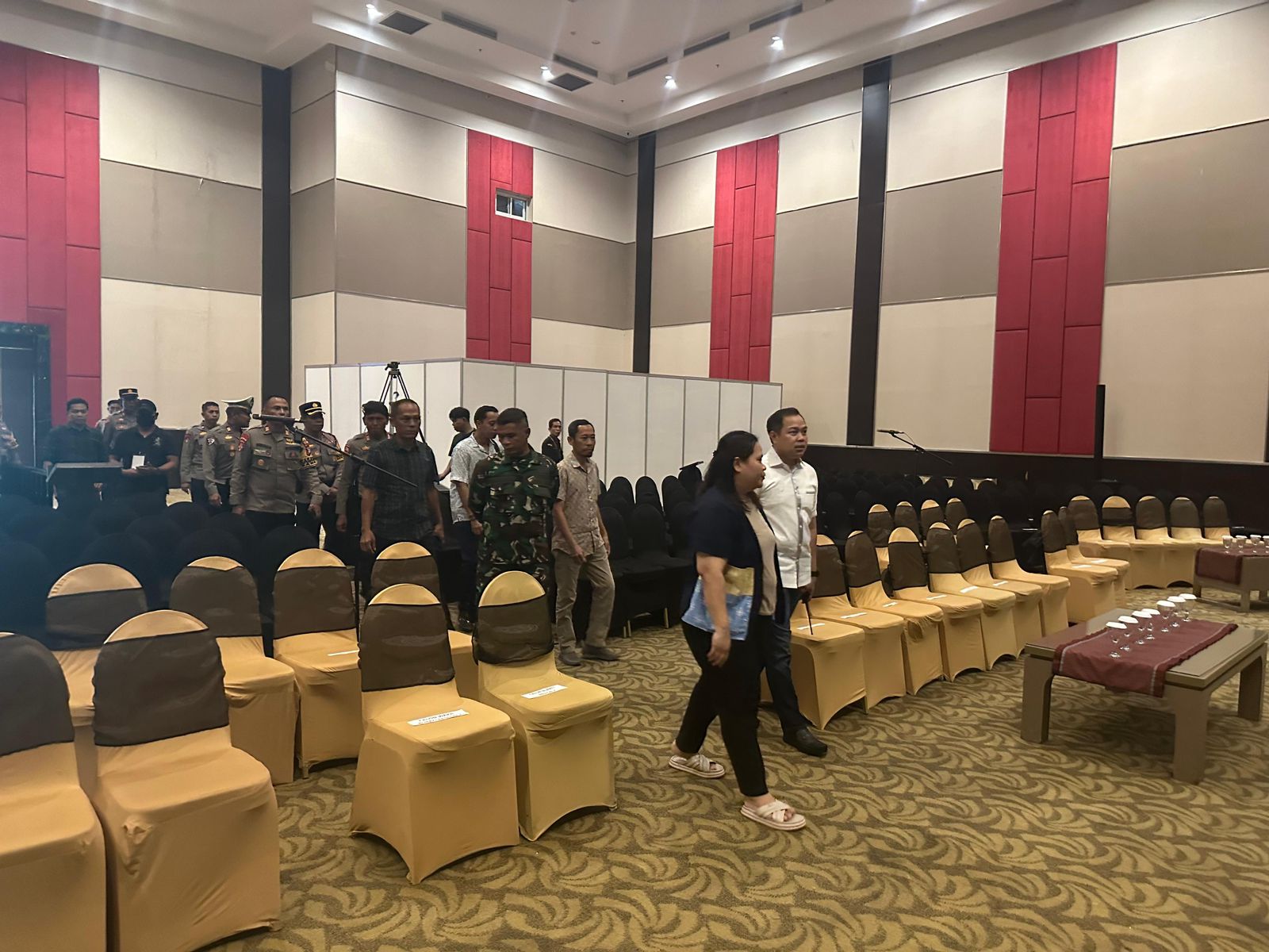 Polisi Kerahkan Personil Amankan Debat Perdana Pilkada Luwu Malam Ini