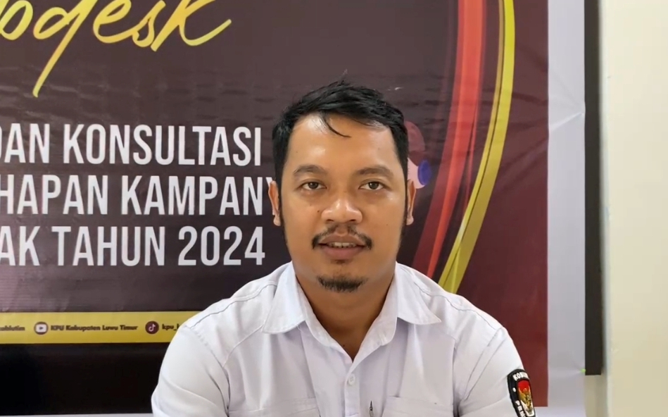 Dua Kali Debat Paslon, KPU Upayakan Debat Pertama Diadakan di Luwu Timur