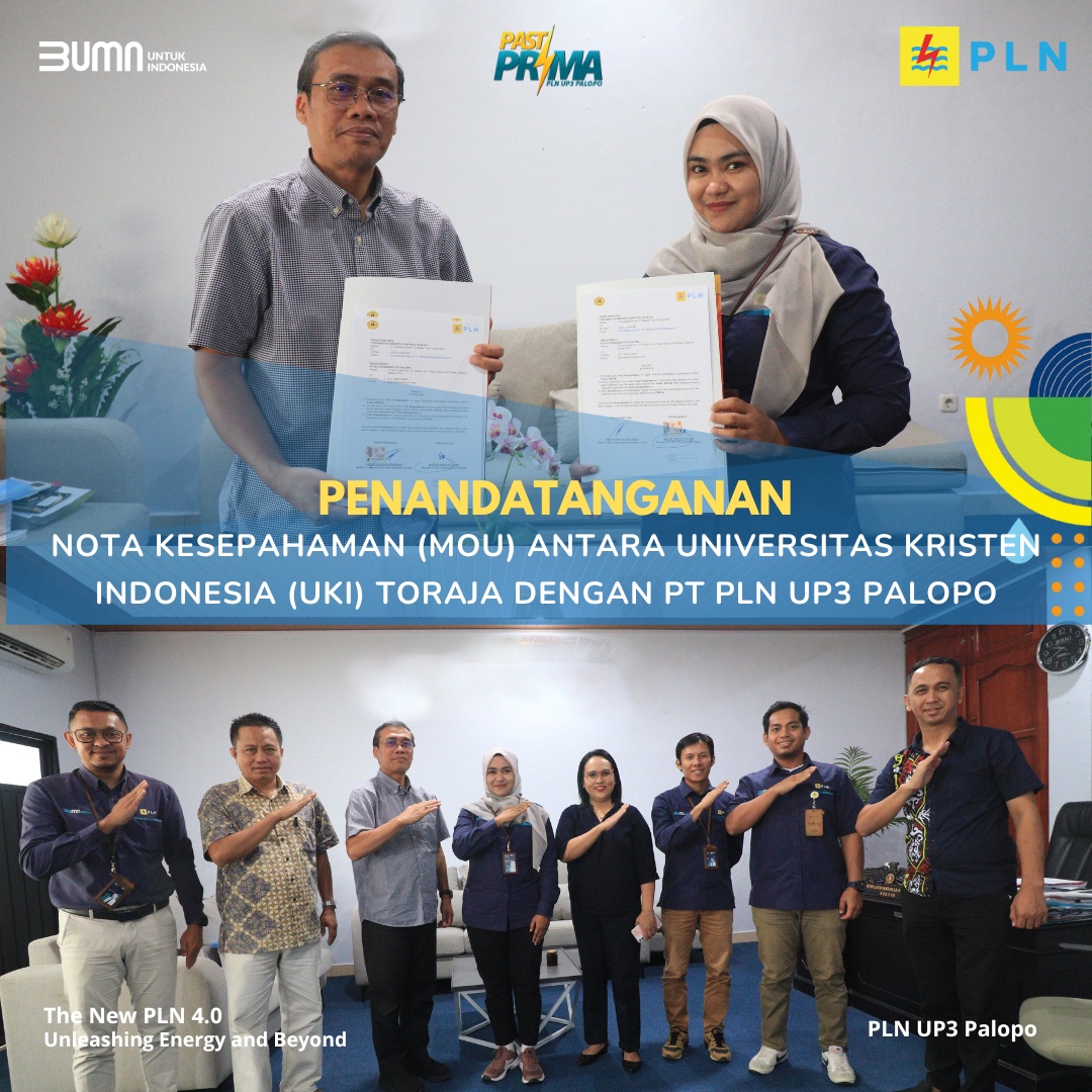 PLN UP3 Palopo Jalin Kemitraan dengan UKI Tana Toraja