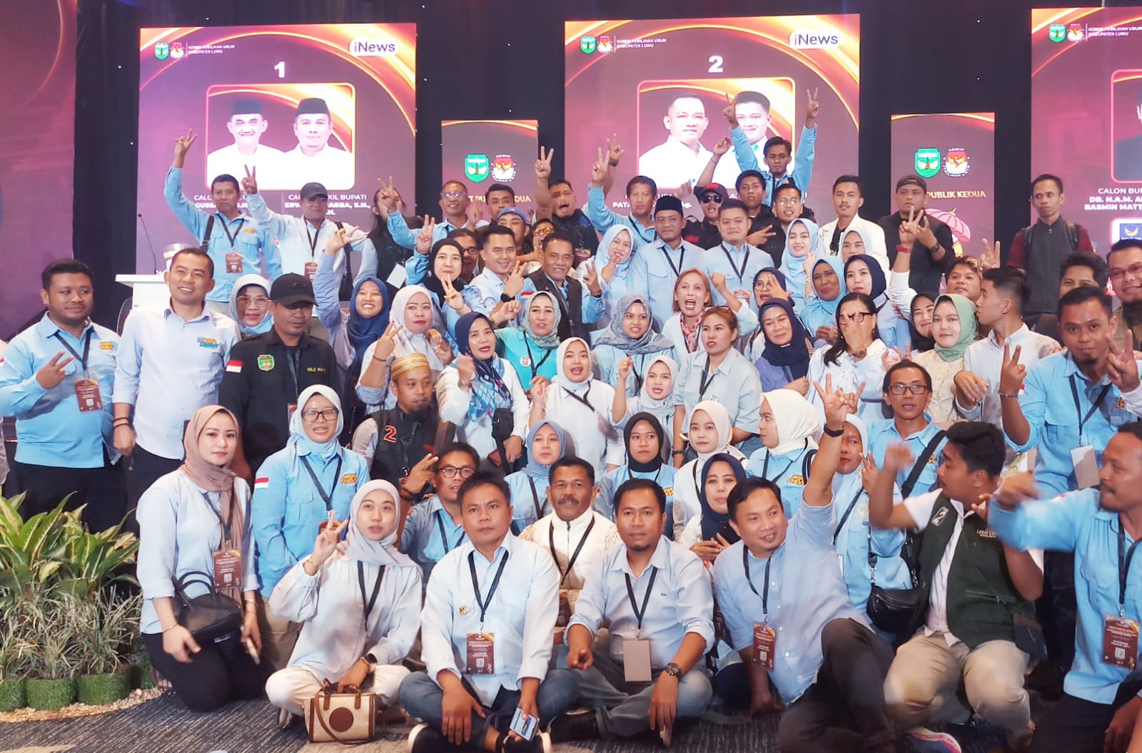 Pata-Dhevy Lugas Sampaikan Visi Misi di Debat Publik Kedua