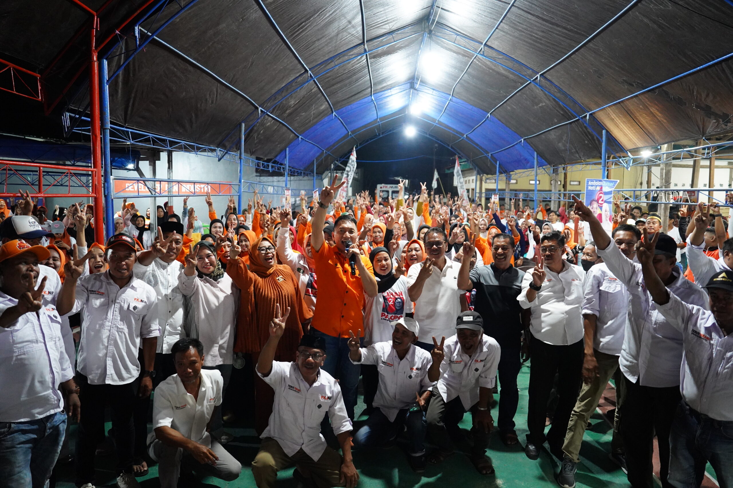 Kampanye Wilayah Warsel Berakhir di Pantai 2 Songka, FKJ: Kawal Kemenangan Hingga Hari Pencoblosan