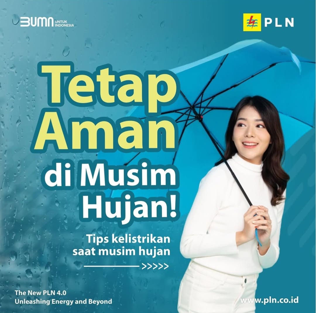 PLN UP3 Palopo bagikan tips aman pemakaian listrik di Musim Hujan
