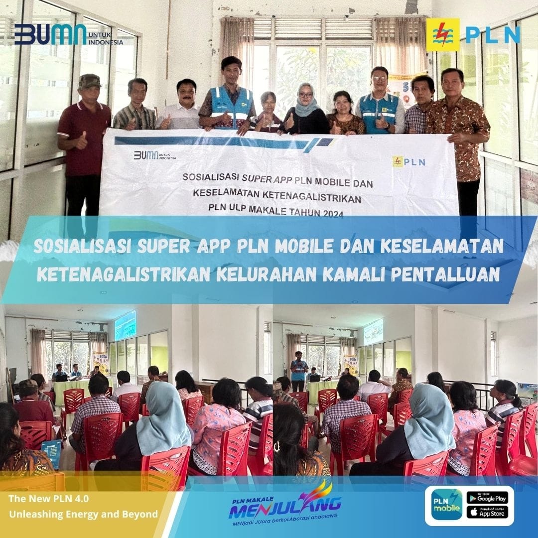 PLN ULP Makale Sosialisasi Produk Layanan PLN dan Keselamatan Ketenagalistrikan di Tana Toraja