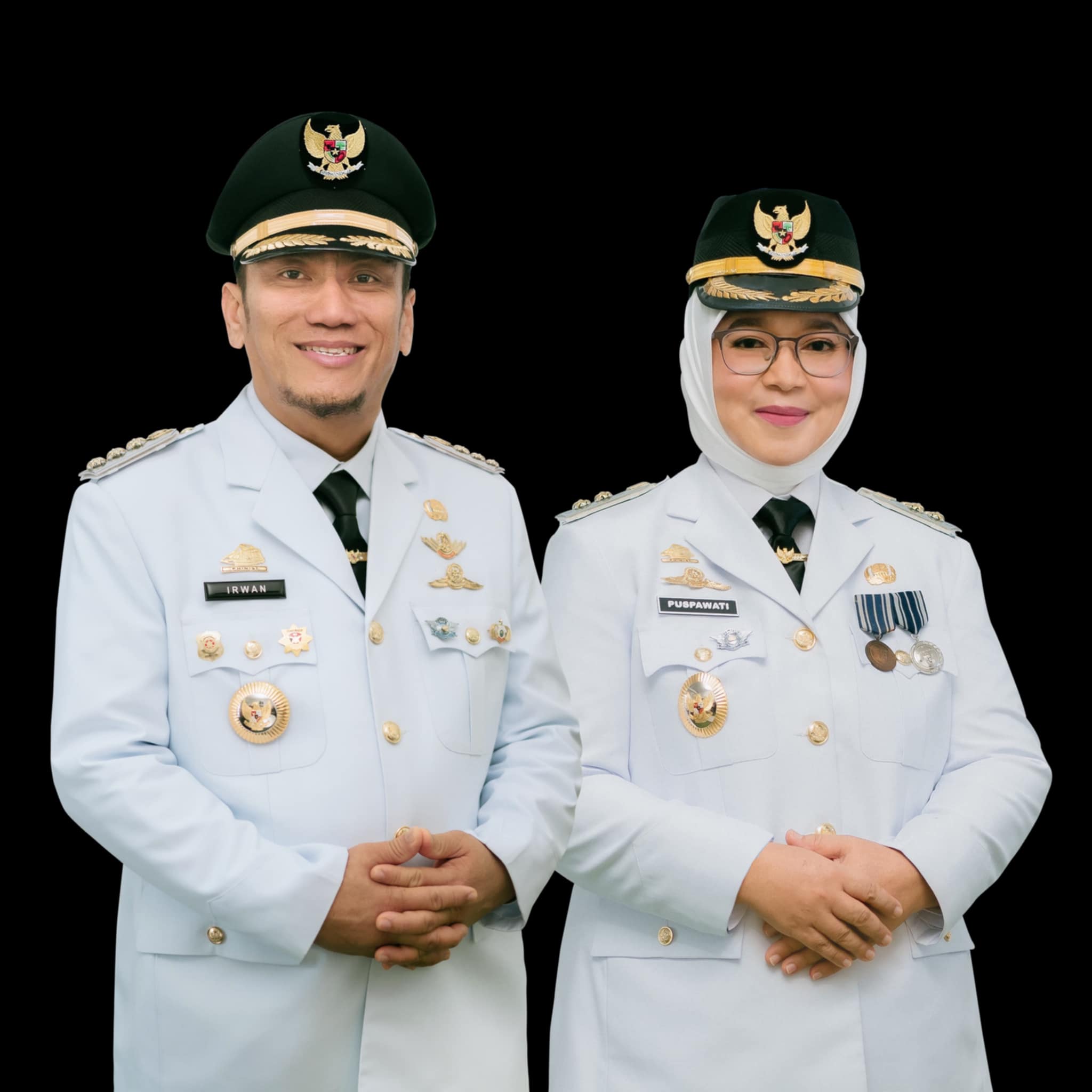 Irwan-Puspa Siap Bekerja Usai Dilantik, Fokus Program 100 Hari