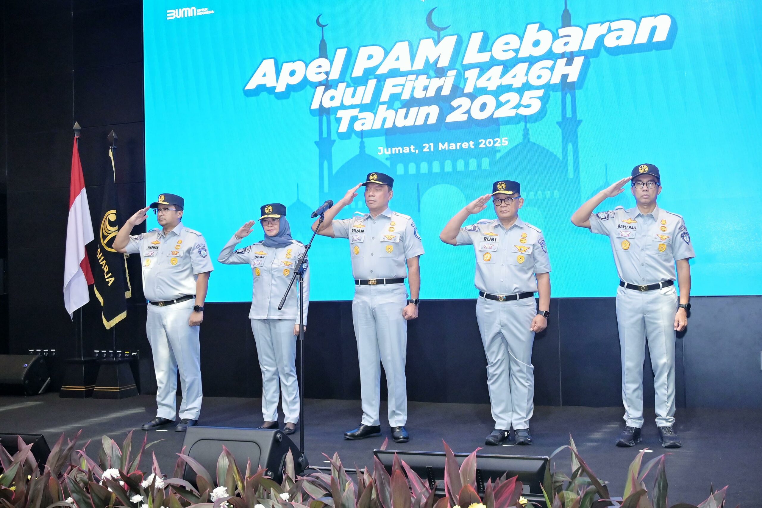 PT Jasa Raharja Selenggarakan Apel PAM Lebaran 2025,Siagakan Personel di Seluruh Indonesia Hadapi Arus Mudik dan Balik Idulfitri 2025