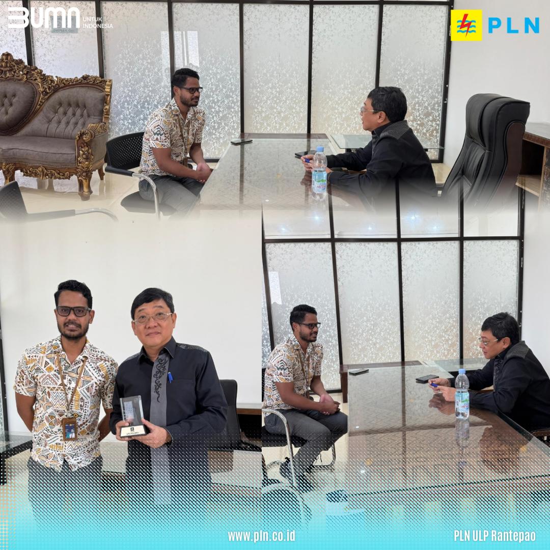 PLN ULP Rantepao Silaturahmi dengan Bupati Toraja Utara, Bahas Percepatan Listrik Desa dan Dukungan SPKLU Pariwisata