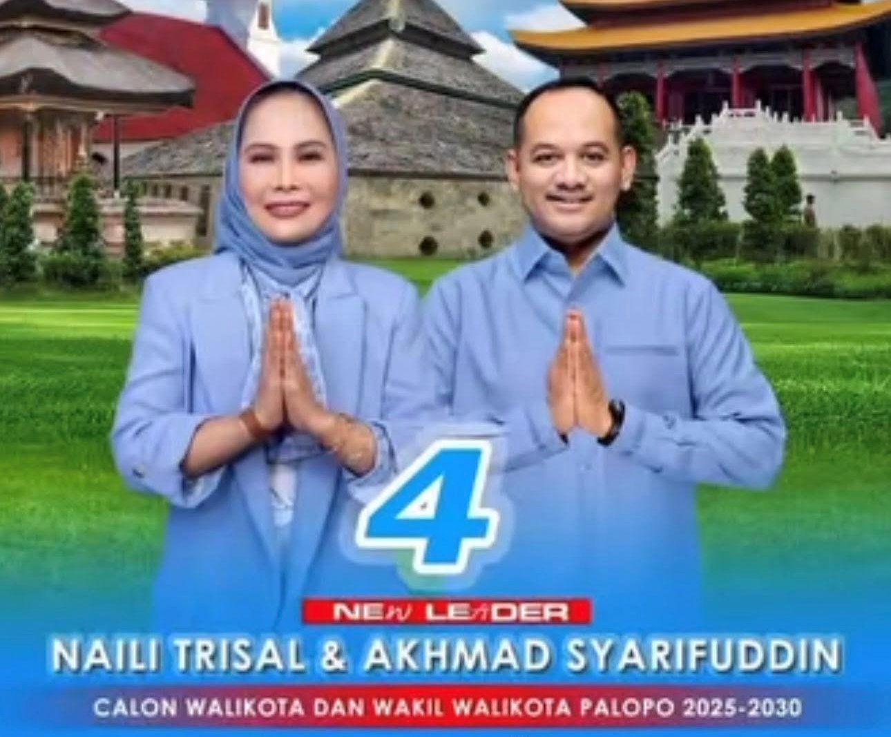 Naili Trisal-Akhmad Syarifuddin Sudah di Makassar, Haidar Djidar: Siap Tampil Terbaik di Debat Publik PSU