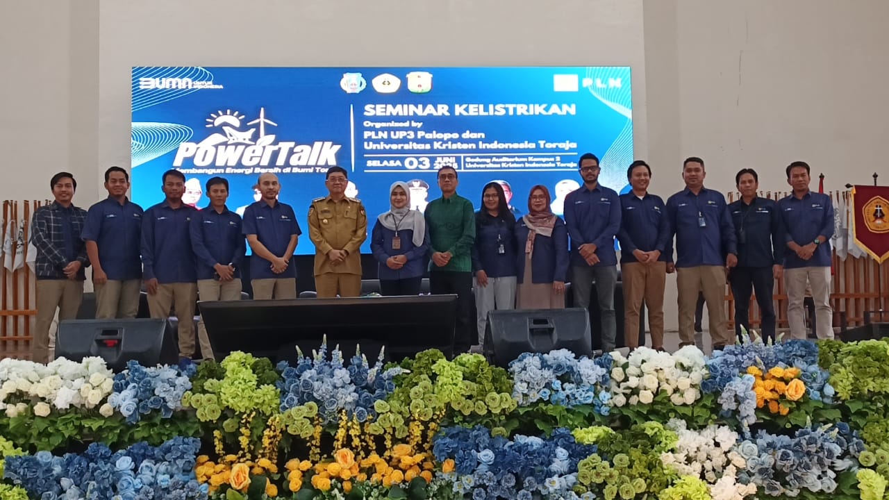 PLN UP 3 Palopo Berkolaborasi UKI Toraja Gelar Seminar Kelistrikan, Bupati Torut dan Tator : Toraja Merupakan Lumbung Air
